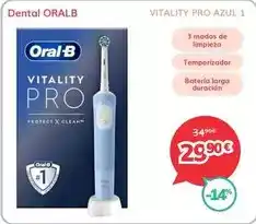Mi electro Oral b - vitality pro azul 1 oferta