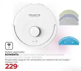 Tien 21 Rowenta - robot aspirador oferta