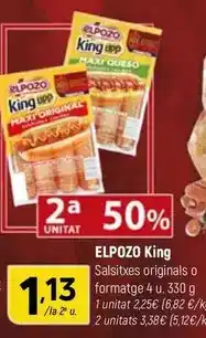 Coviran Elpozo - salsitxes originals oferta