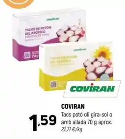Coviran Coviran - tacs poto oli gira-sol o amb allada oferta
