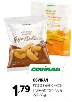Coviran Coviran - patates grill o extra cruixents forn oferta