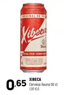 Coviran Xibeca - cervesa llauna oferta