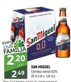 Coviran San miguel - cervesa sense 0.0% oferta