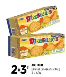 Coviran Artiach - galetes dinosaurus oferta