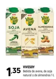 Coviran Vivesoy - bebida de avena oferta