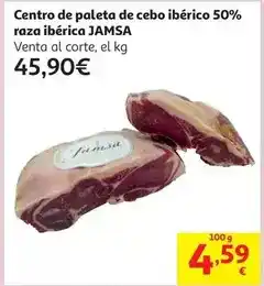 Alcampo Jamsa - centro de paleta de cebo ibérico 50% raza ibérica oferta