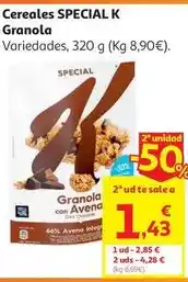 Alcampo Kellogg's - cereales granola oferta