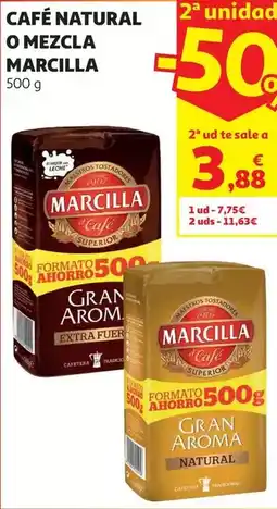 Alcampo Marcilla - cafe natural o mezcla oferta