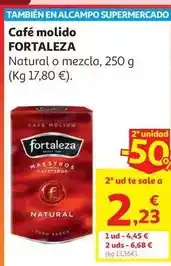 Alcampo Cafe molido natural superior fortaleza 250 g oferta