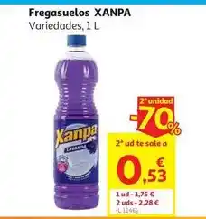 Alcampo Fregasuelos lavanda fresca xanpa 1 l oferta