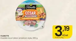 Eroski Florette Ensalda bowl césar american style oferta