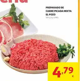 Alcampo Preparado de carne picada mixta el pozo oferta