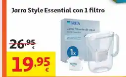 Alcampo Jarra Style Essential con 1 filtro oferta