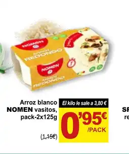 SPAR NOMEN Arroz blanco oferta