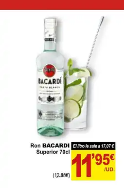 SPAR BACARDI Ron oferta