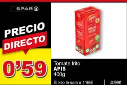 SPAR APIS Tomate frito oferta