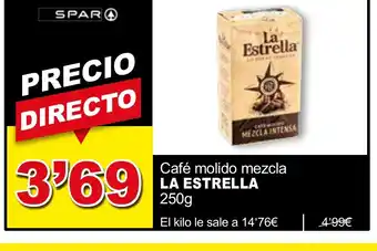 SPAR LA ESTRELLA Café molido mezcla oferta