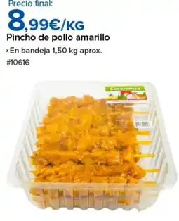 Costco Pincho de pollo amarillo oferta