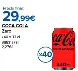Costco COCA COLA Zero oferta