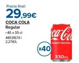 Costco COCA COLA Regular oferta