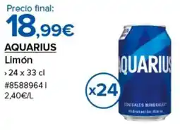 Costco AQUARIUS Limón oferta