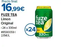 Costco FUZE TEA Limon Original oferta