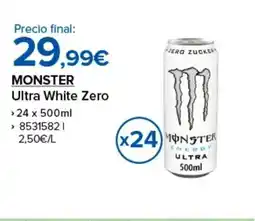 Costco MONSTER Ultra White Zero oferta