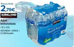 Costco KIRKLAND Agua embotellada oferta