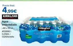 Costco KIRKLAND Agua embotellada oferta