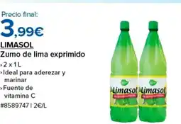 Costco LIMASOL Zumo de lima exprimido oferta