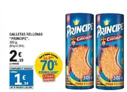 E.Leclerc PRINCIPE Galletas rellenas oferta