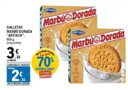 E.Leclerc ARTIACH Galletas marbú dorada oferta