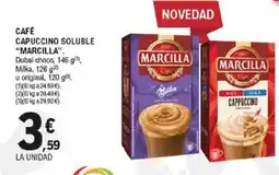 E.Leclerc MARCILLA Café capuccino soluble oferta