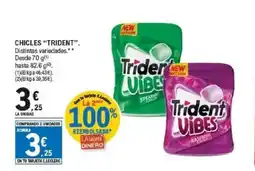 E.Leclerc TRIDENT Chicles oferta