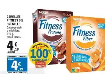 E.Leclerc NESTLÉ Cereales fitness 0% oferta