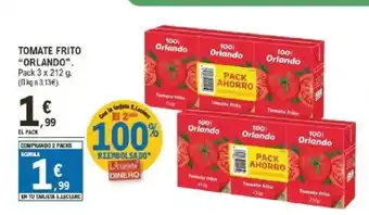 E.Leclerc ORLANDO Tomate frito oferta