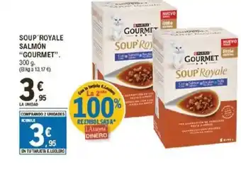 E.Leclerc GOURMET Soup royale salmón oferta