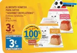 E.Leclerc GOURMET REVELATIONS Alimento húmedo para gatos oferta