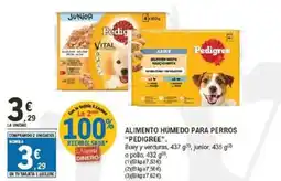 E.Leclerc PEDIGREE Alimento húmedo para perros oferta