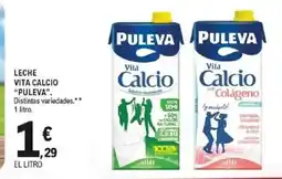 E.Leclerc PULEVA Leche vita calcio oferta