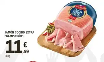 E.Leclerc CAMPOFRÍO Jamón cocido extra oferta
