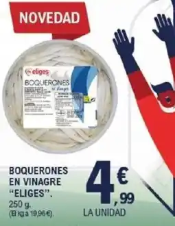 E.Leclerc ELIGES Boquerones en vinagre oferta