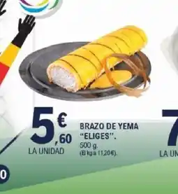 E.Leclerc ELIGES Brazo de yema oferta