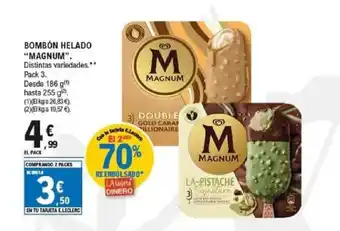 E.Leclerc MAGNUM Bombón helado oferta