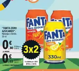 E.Leclerc FANTA Zero azúcares oferta