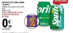 E.Leclerc SPRITE Refresco de lima limón oferta