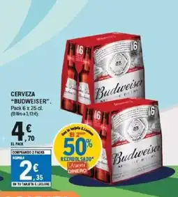 E.Leclerc BUDWEISER Cerveza oferta