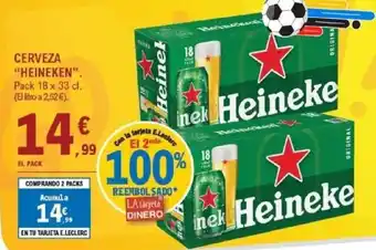 E.Leclerc HEINEKEN Cerveza oferta
