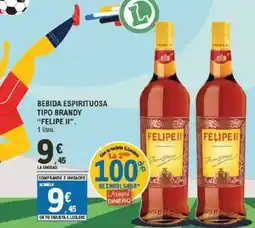 E.Leclerc FELIPE II Bebida espirituosa tipo brandy oferta