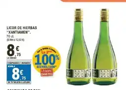 E.Leclerc XANTIAMEN Licor de hierbas oferta
